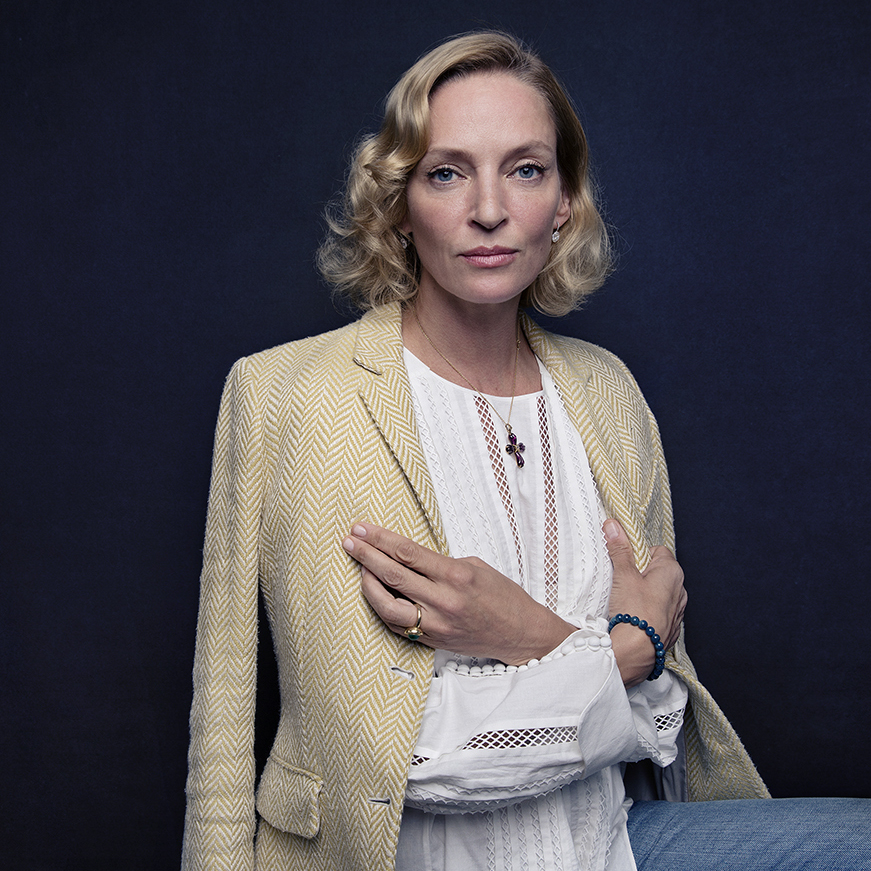 UMA THURMAN> NEW YORK TIMES> JESSE DITTMAR